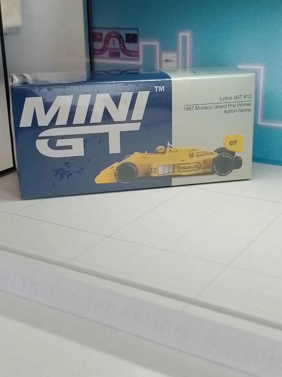 Mini GT 1/64 MGT1088 Lotus 99T #12 1987 Monaco Grand Prix Winner Ayrton Senna – photo 2